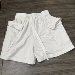 Wild Fable Women's White Lounge Shorts Drawstring Good Condition
